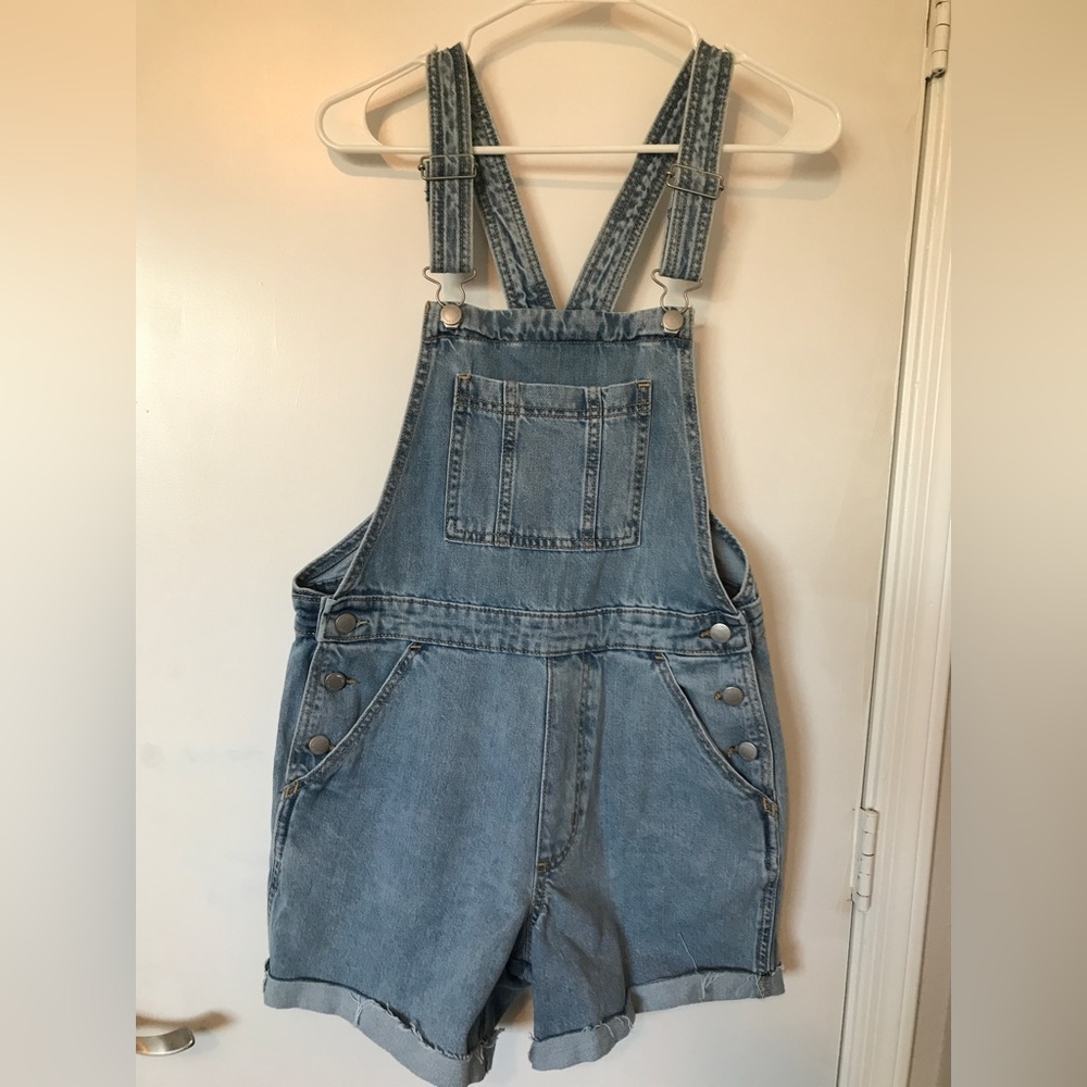 ONLY ARIZONA PICK UP!! Blue Denim Overall Shorts